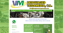 Desktop Screenshot of desguacesvegamedia.com